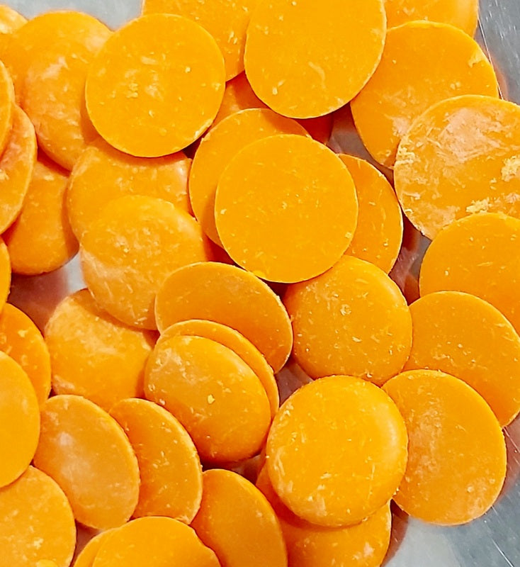 YOGHURT DROPS BUTTONS ORANGE